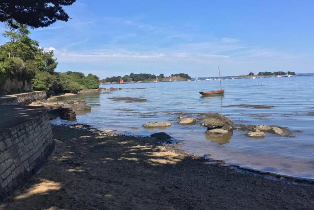 Keraudren Rhuys - Longere Xviiie - 10 Pers - 4 Chb - Plage A Pied Сен-Жилдас-дьо-Руис Екстериор снимка